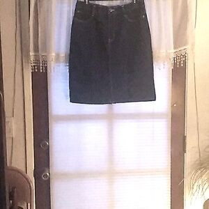 RAVE 4 REAL DENIM KNEE LENGTH SKIRT SIZE 11